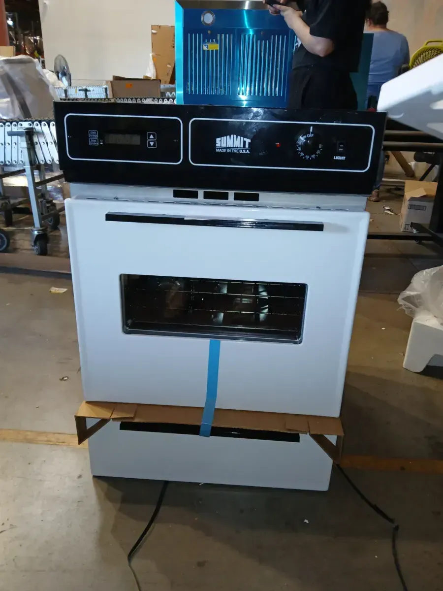 Summit 24-Inch Electric Wall Oven in White - image 6