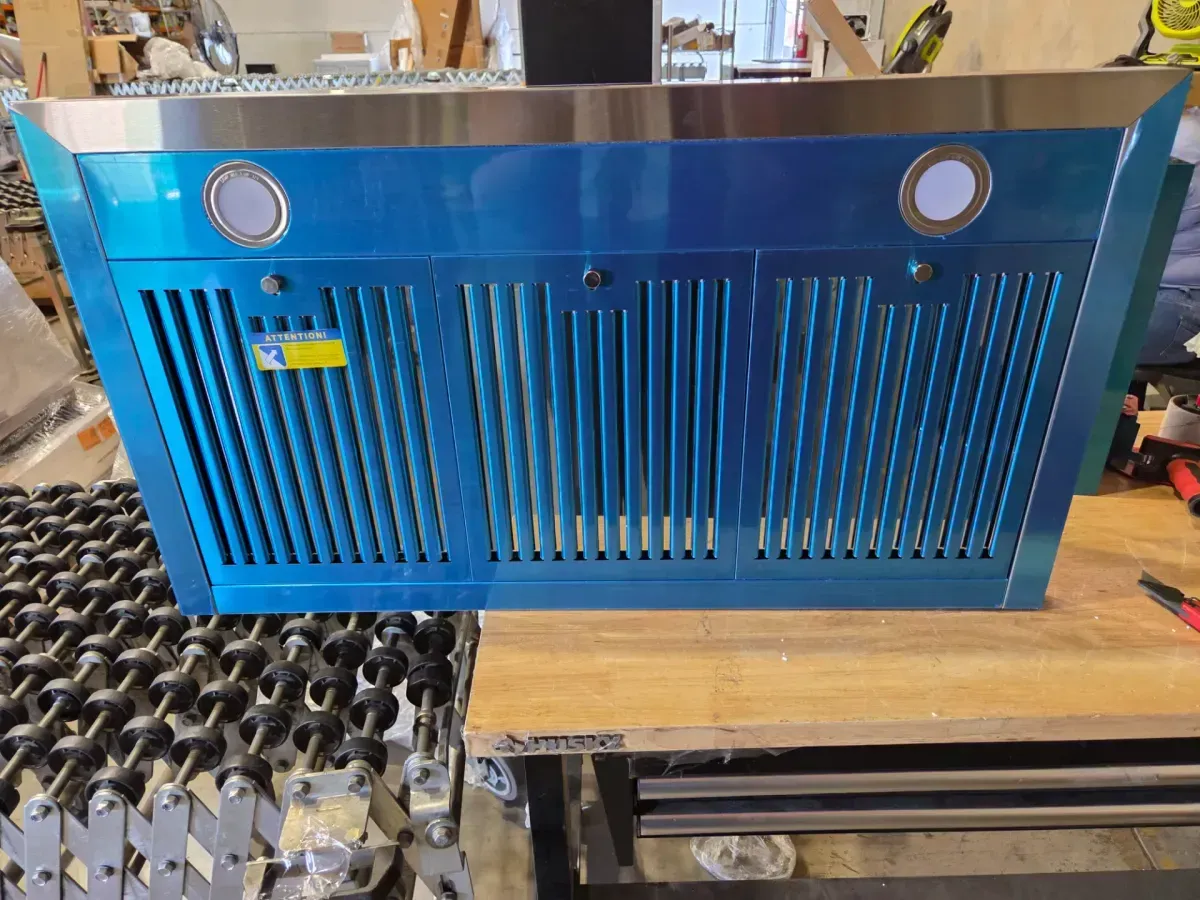 36in. 900CFM Ductless Convertible Wall Mount Range Hood in Stainless Steel 3-Speed with Filter and Gesture/Touch Control - image 2