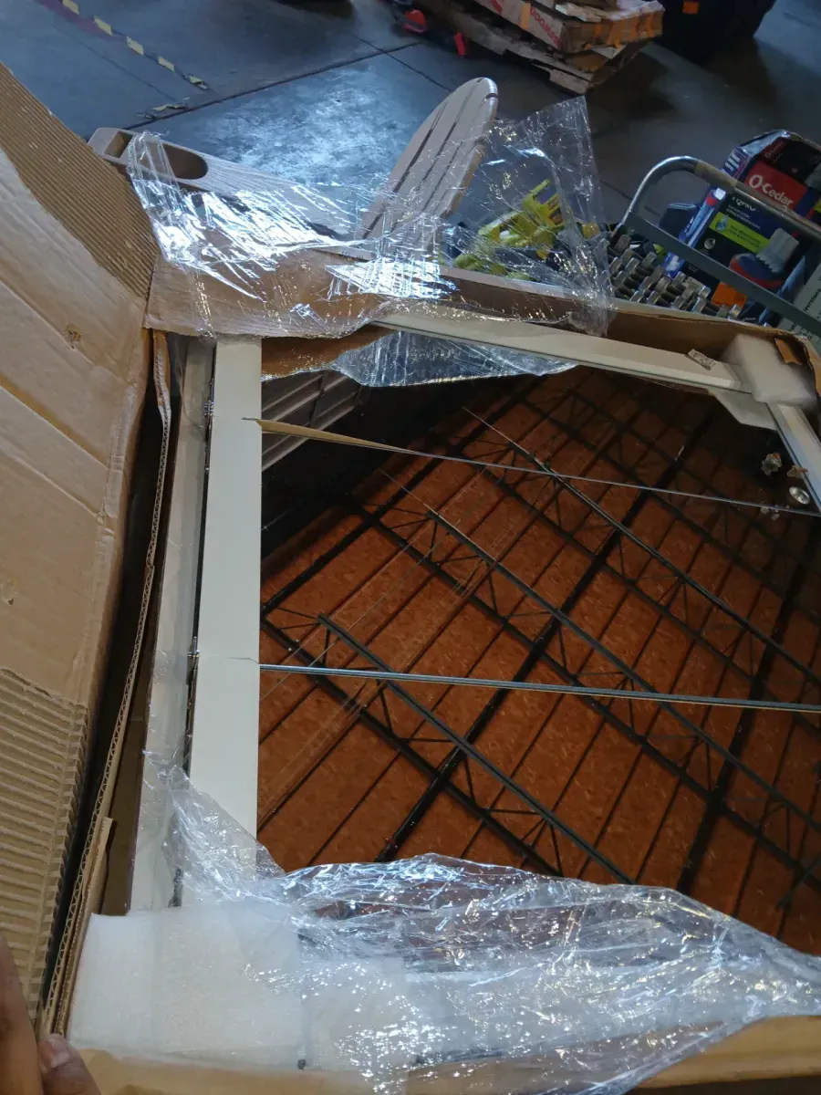 30-3/16 in. W x 29 in. H Framed Surface-Mount Tri-View Bathroom Medicine Cabinet with Mirror, White - image 3