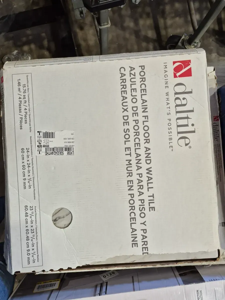 Daltile 24 in. x 24 in. Porcelain Floor and Wall Tile (15.76 sq. ft. / Case) - image 1