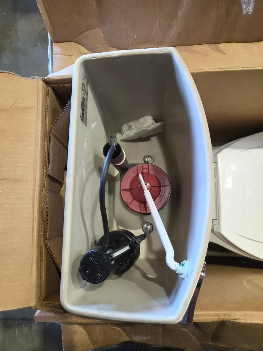 Pure Wash E580 Electric Bidet Seat and Elmbrook 12 in. Toilet with Soft Close Seat Combo - image 4