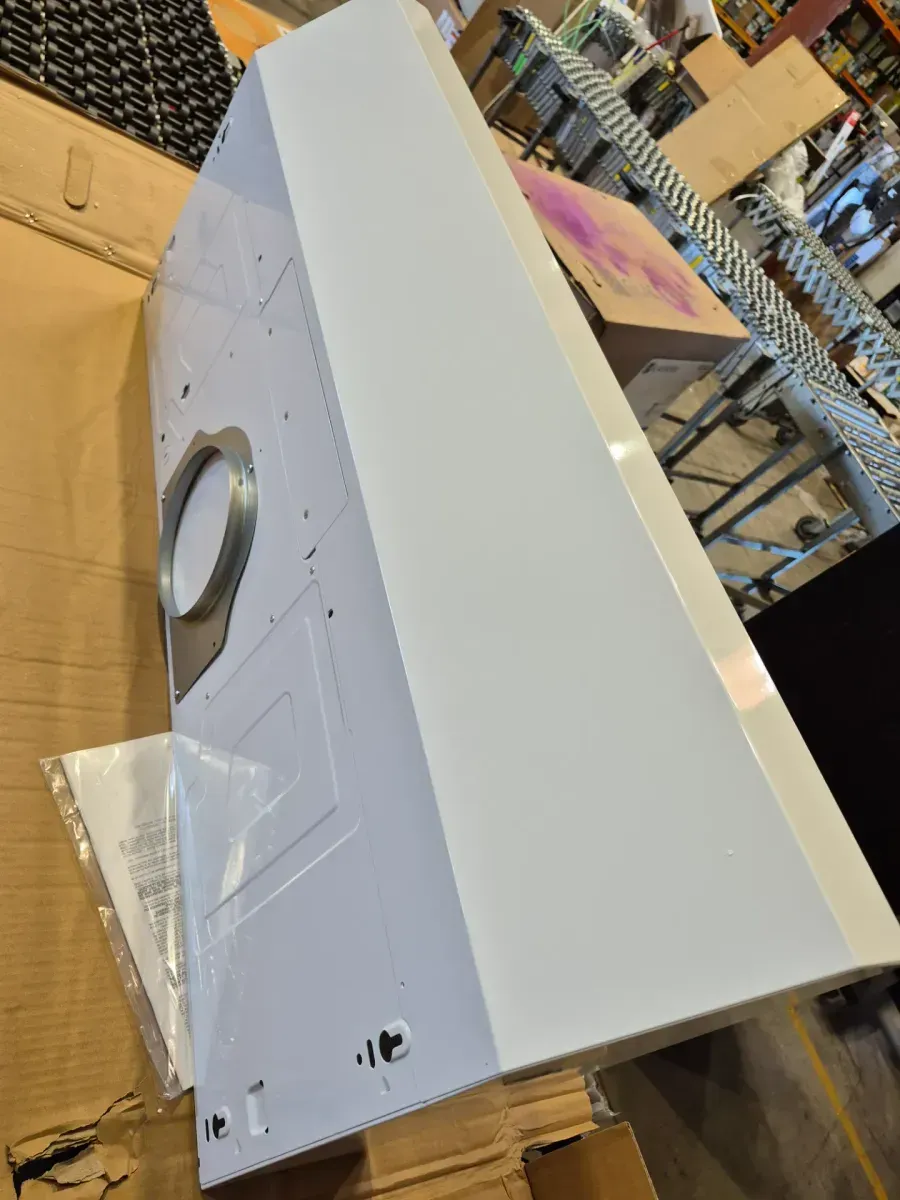 Glacier 42 in. 350 MAX Blower CFM Convertible Under Cabinet 1.5 Sones White Range Hood - image 4