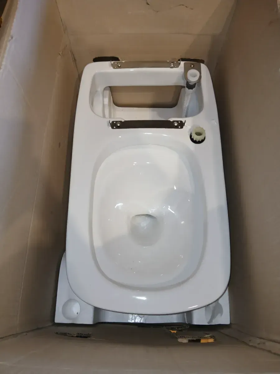 Stylement Tankless Smart Bidet One Piece Toilet Square in White, UV LED, Auto Flush, Heated Seat, Made in Korea - image 2
