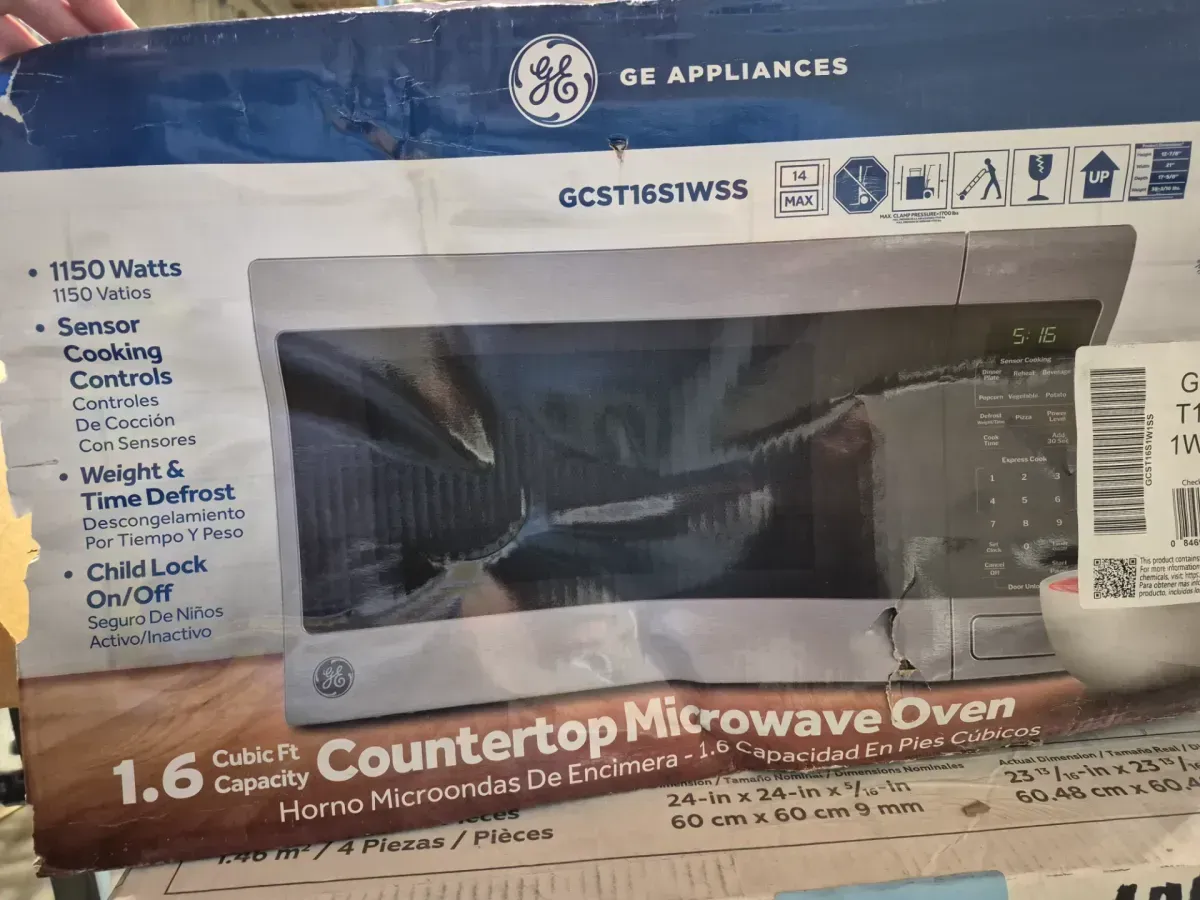 1.6 cu. ft. Over-the-Range Microwave in Stainless Steel - image 2