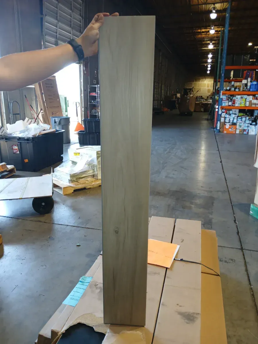 *** Set of 19 ( 406.41 sq. ft./Case) ***  Lathem Pine 20 MIL x 7 in. W x 48 in. L Waterproof Click Lock Luxury Vinyl Plank Flooring (21.39 sq. ft./Case) - image 4