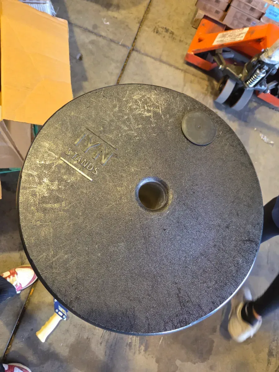 LYN Stands Heavy Duty Round Base for Speaker or Lighting Stand - image 2