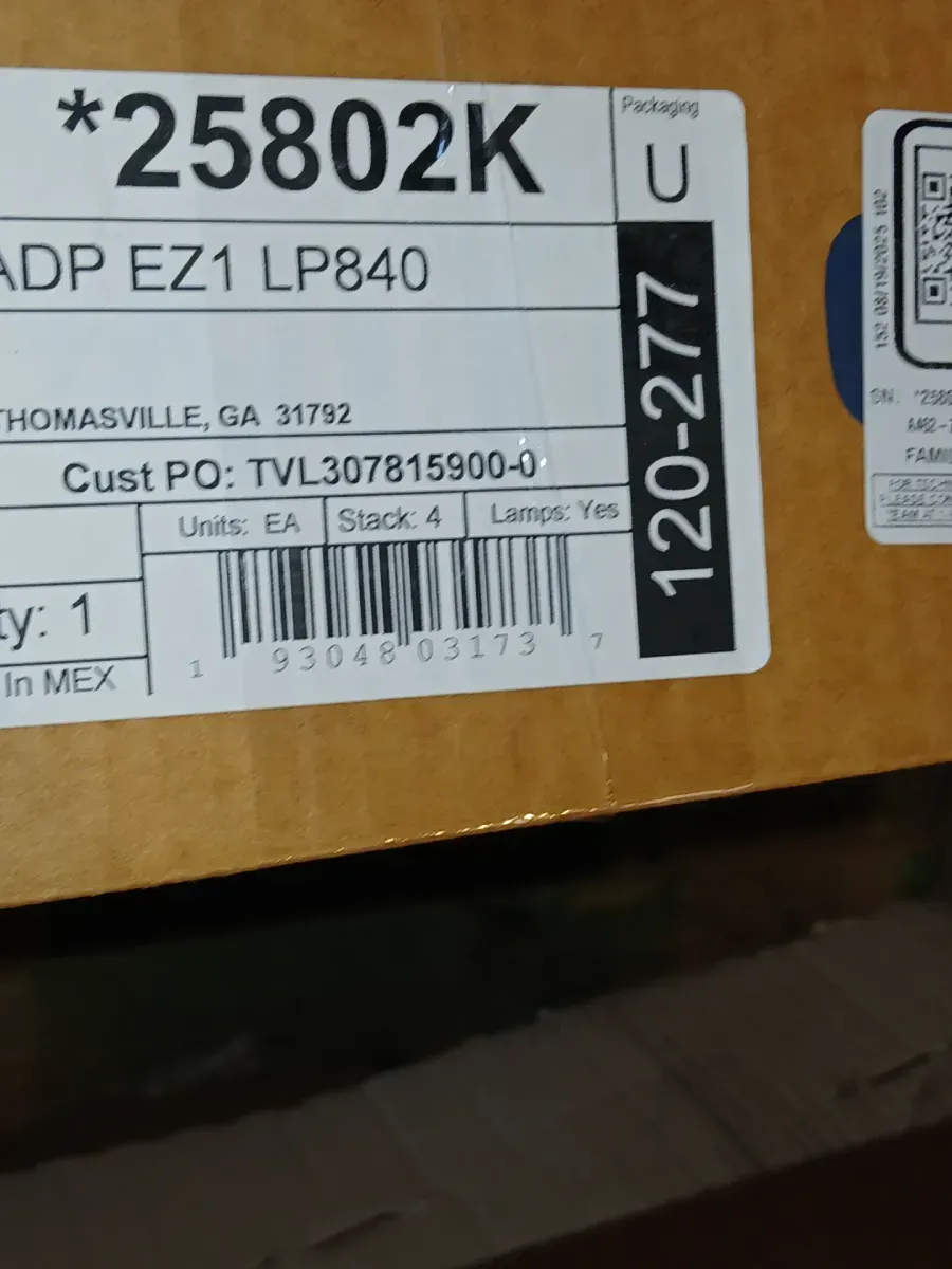 Lithonia 2VTL4 40L ADP EZ1 LP840 2x4 LED Recessed Troffer 4501 Lumens 33 Watt 4000K - image 4