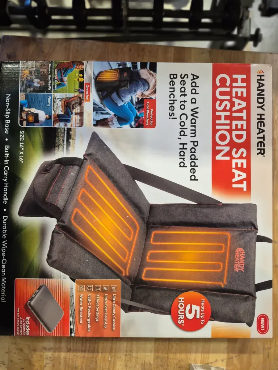 HANDY HEATER Portable Heated Seat Cushion - image 4