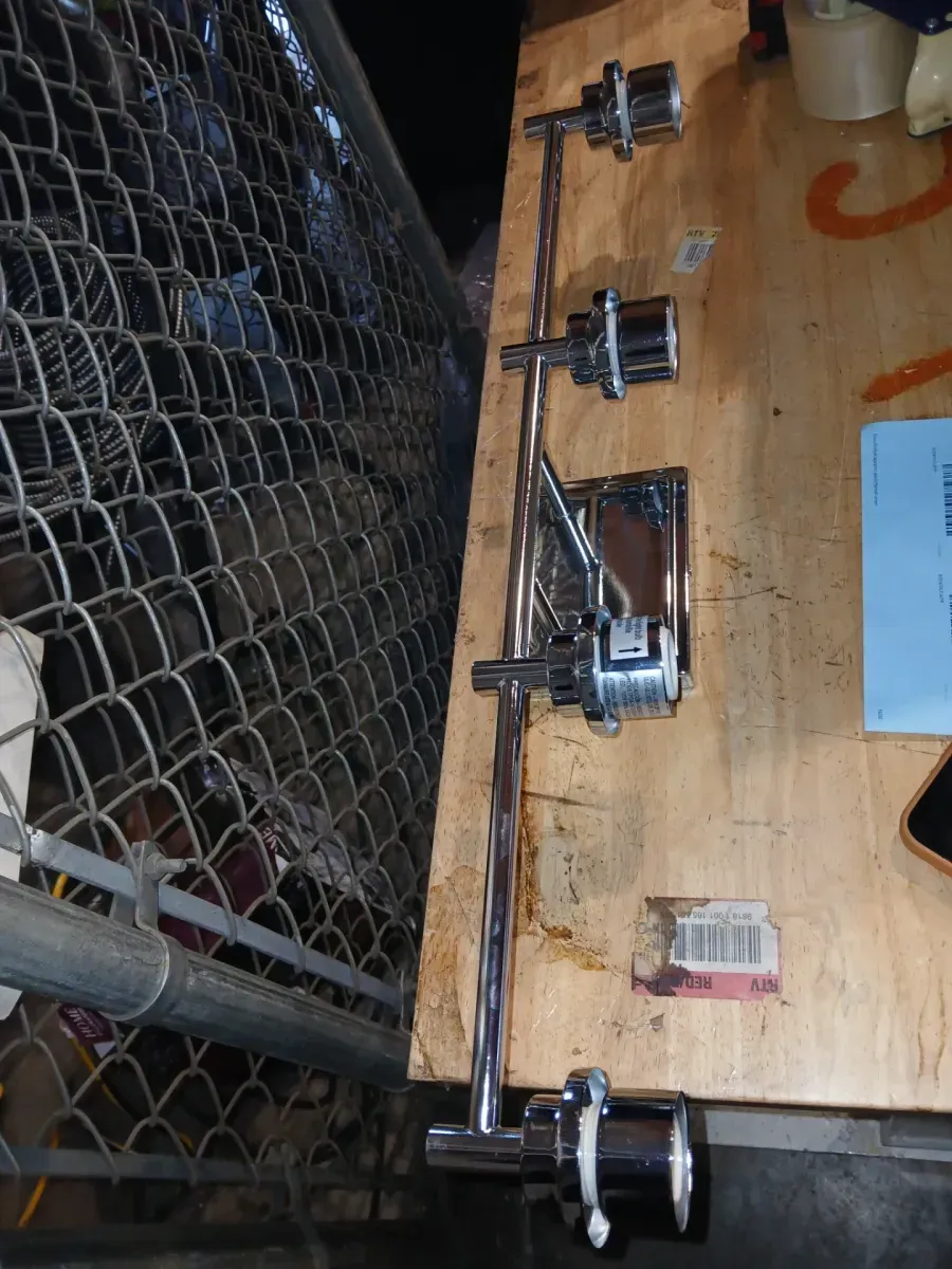 Hampton Bay Wakefield 31 in. 4-Light Chrome Vanity Light - image 1