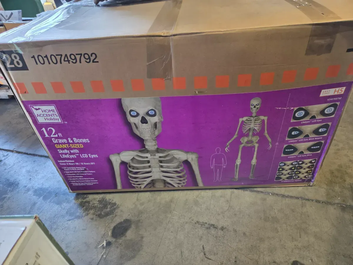 60 in. Halloween Life Size Hanging Skeleton - image 11