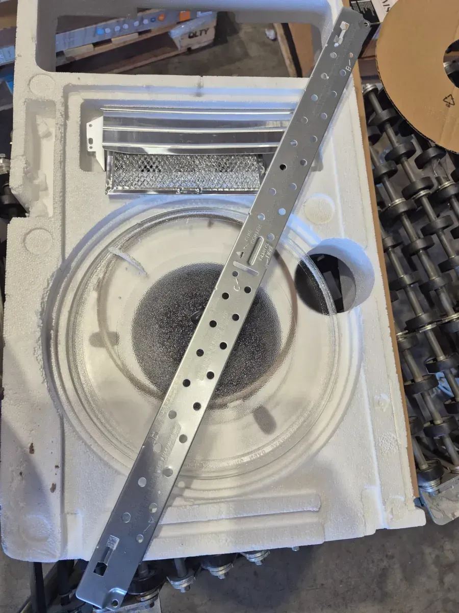 *has a dent* 2.1 cu. ft. 1000 W Fingerprint Resistant Stainless Steel Over-the-Range Microwave with Wi-Fi - image 5