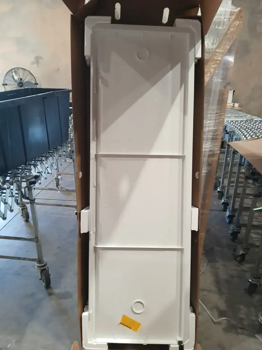 STORE+ 24 in. W x 74 in. H Five-Piece Direct-to-Stud Shower Wall Surround Alcove in White - image 3