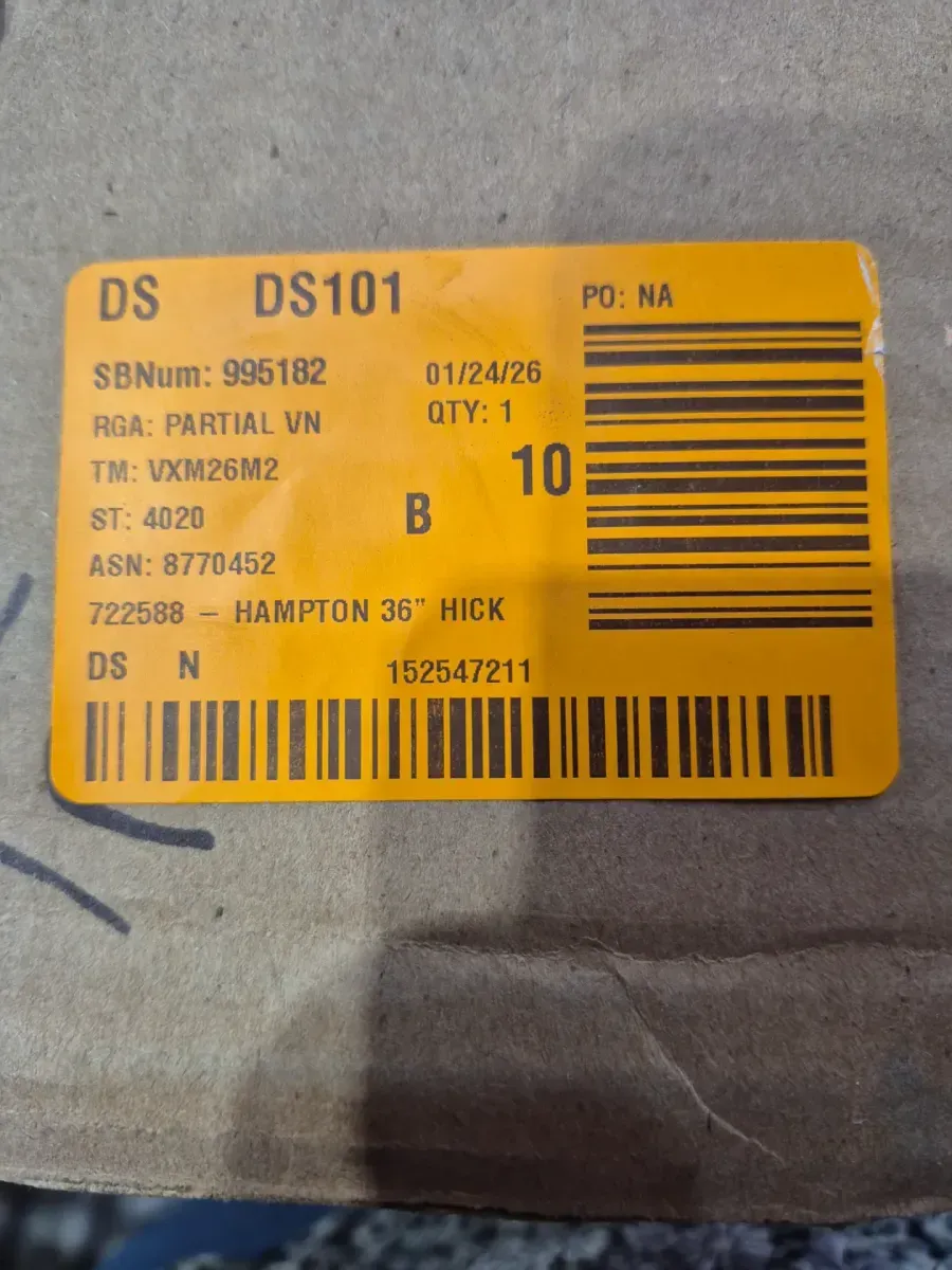 Hampton 36 in. W x 21 in. D x 33.5 in. H Bath Vanity Cabinet without Top in Natural Hickory - image 2