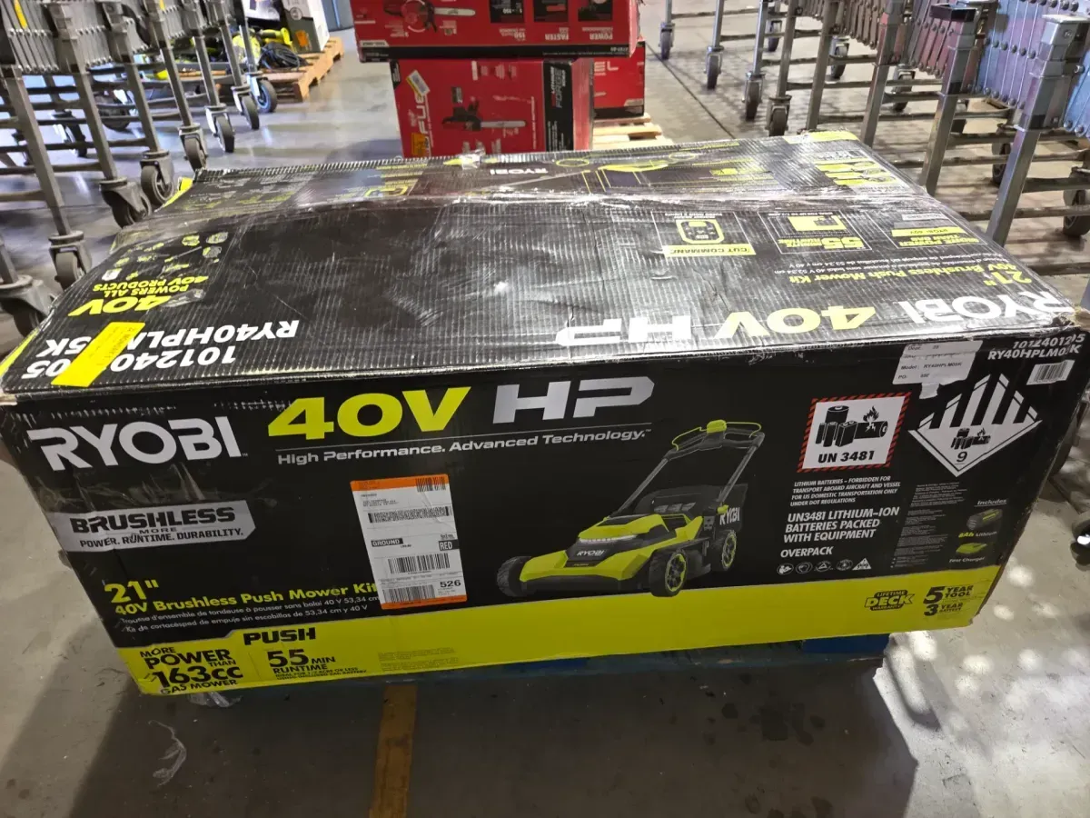 40V HP Brushless 21 in. Cordless Battery Walk Behind Push Lawn Mower with 8.0 Ah Battery and Charger - image 8