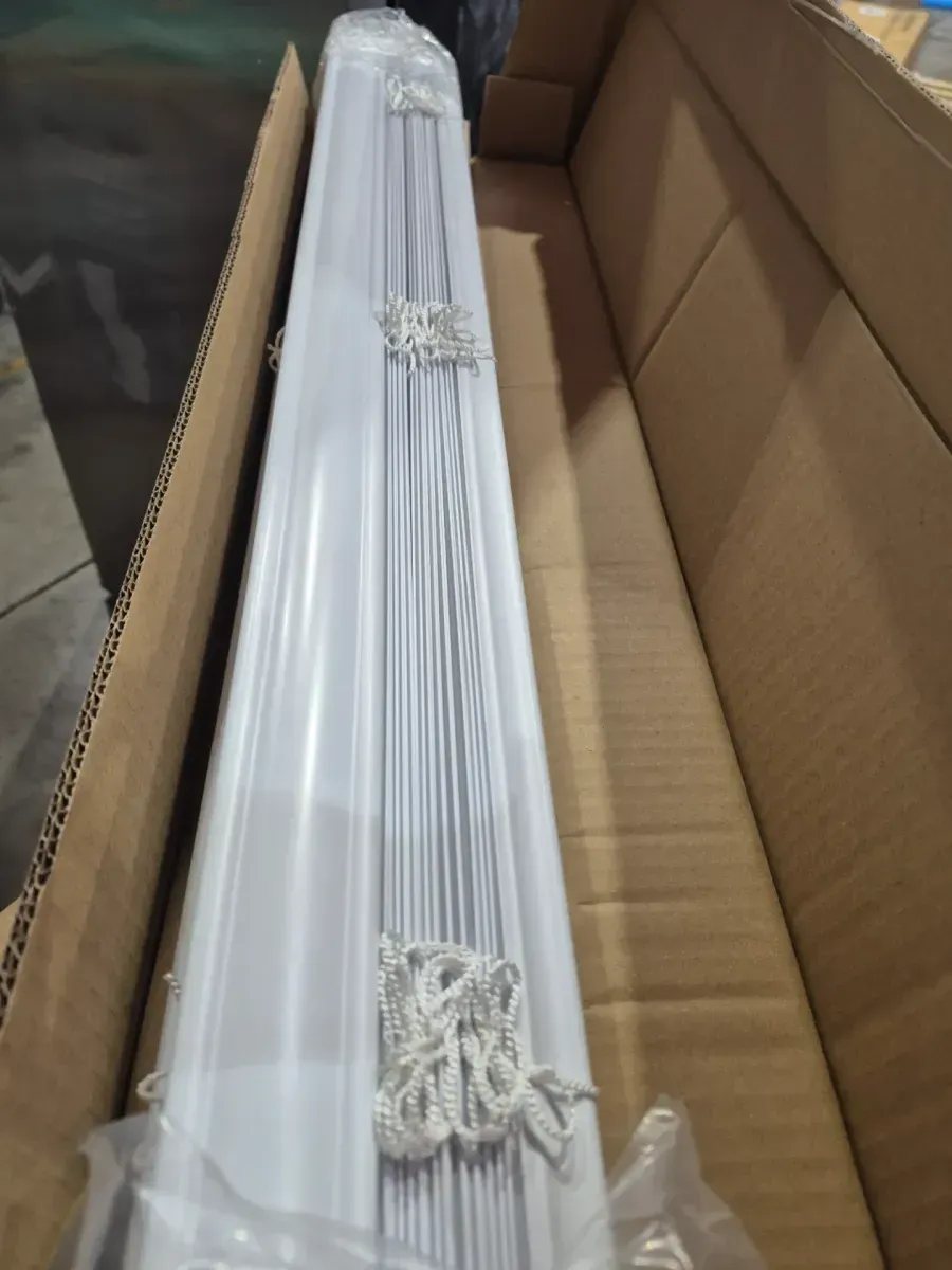 White Cordless Room Darkening Vinyl Blinds with 2 in. Slats - 70.5 in. W x 48 in. L - image 3