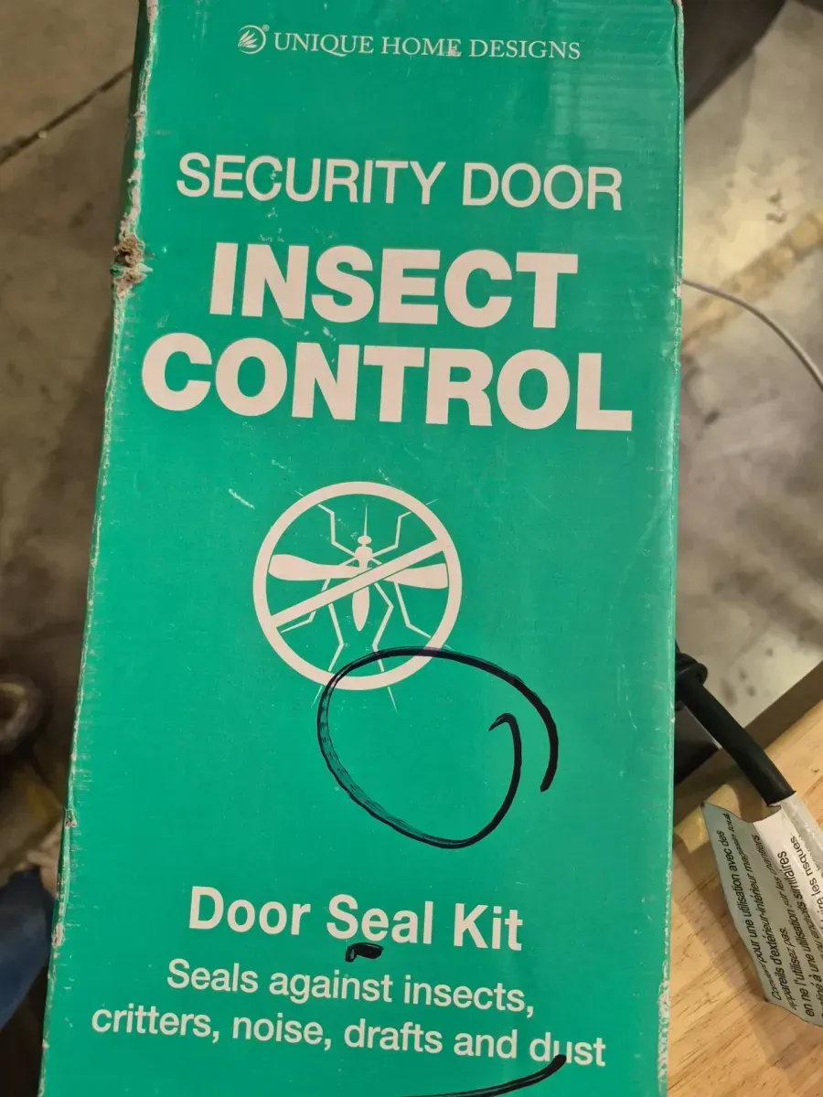 White Security Door Seal Kit - image 3