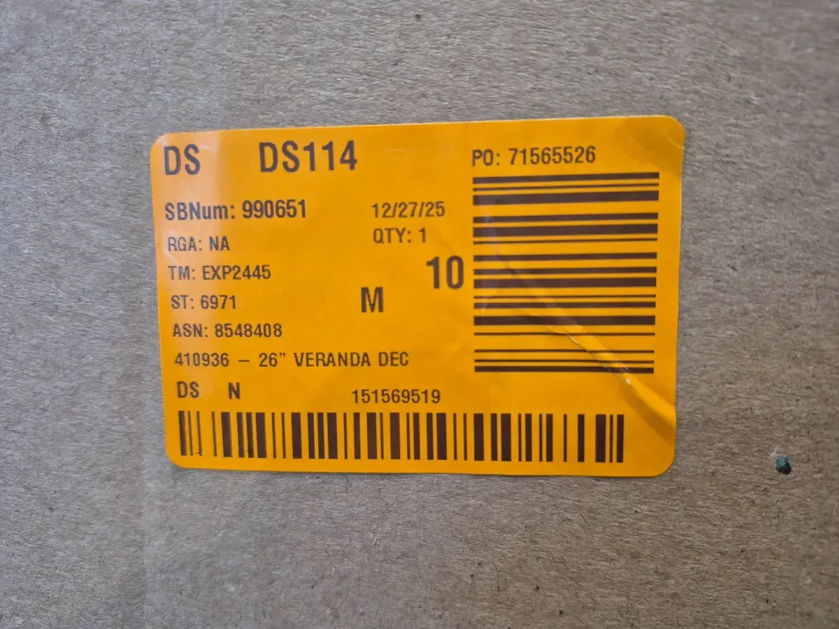 Veranda 26 in. Terra Cotta Plastic Window Deck Box Planter - image 2