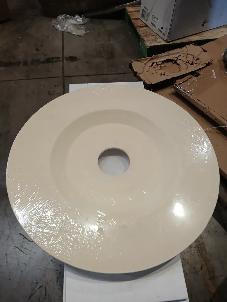 24 in. White Ceiling Medallion - image 3