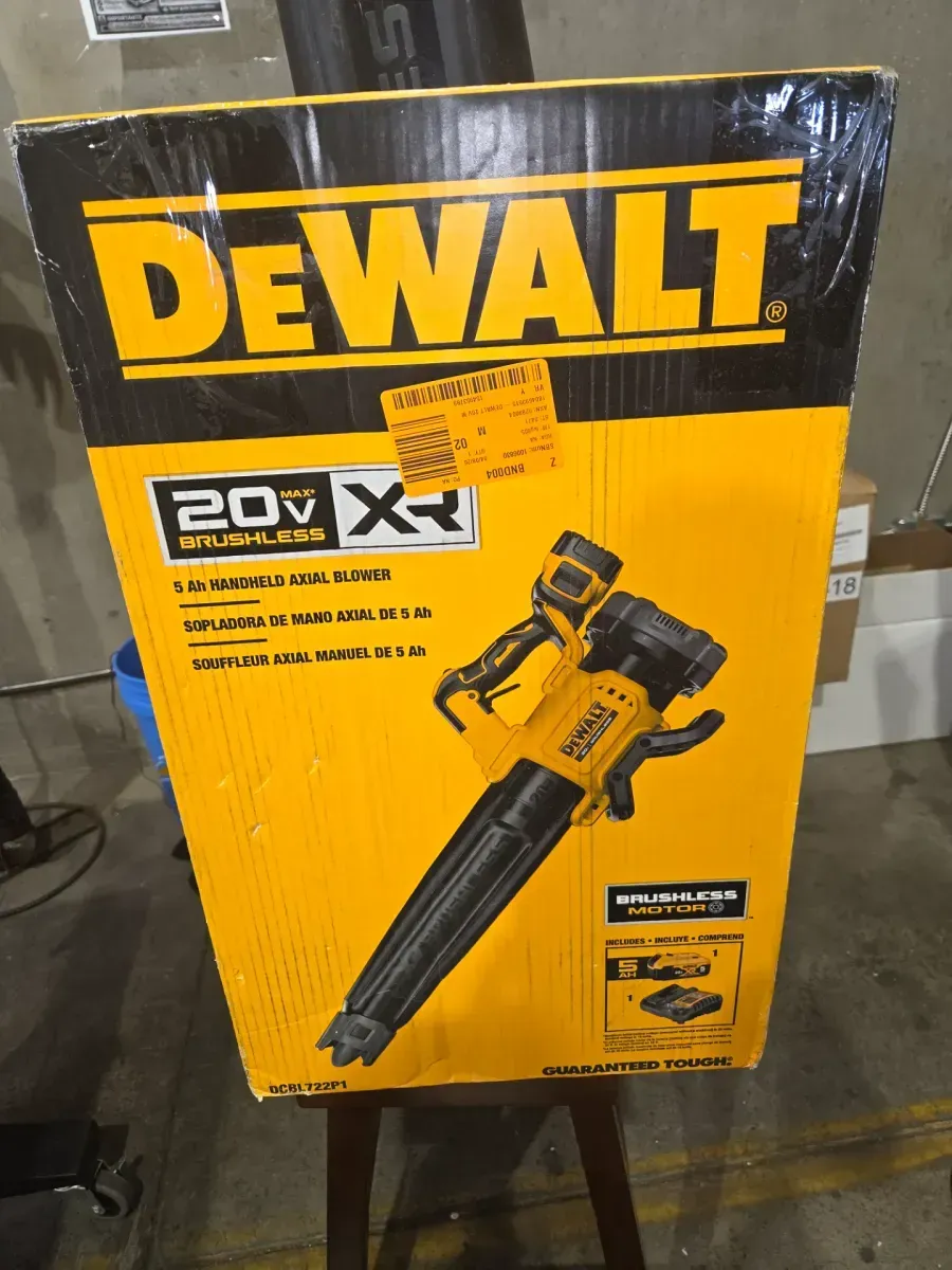 20V MAX 125 MPH 450 CFM Brushless Cordless Battery Powered Blower Kit with (1) 5 Ah Battery & Charger - image 5