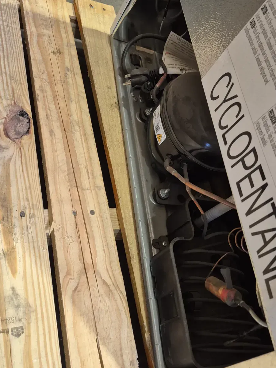 Maderno 2-Piece 56-Inch Convertible Refrigerator, 27.2 cu. ft. with Decorative Grill, 60-Inch Wide in White - image 2