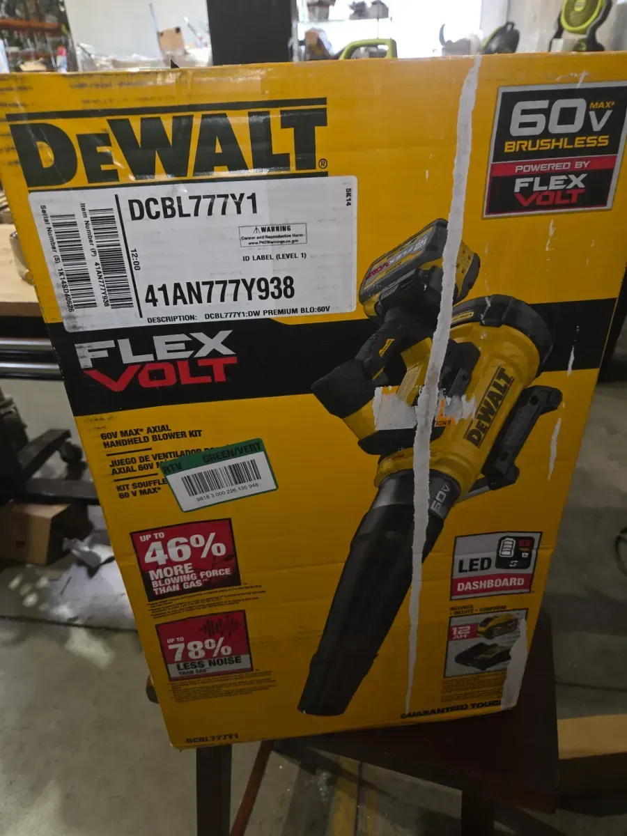 ***It doesn't come with the battery.***FLEXVOLT 60V MAX 160 MPH 760 CFM Brushless Cordless Battery Powered Blower Kit w/ (1) FLEXVOLT 4 Ah Battery and Charger - image 6