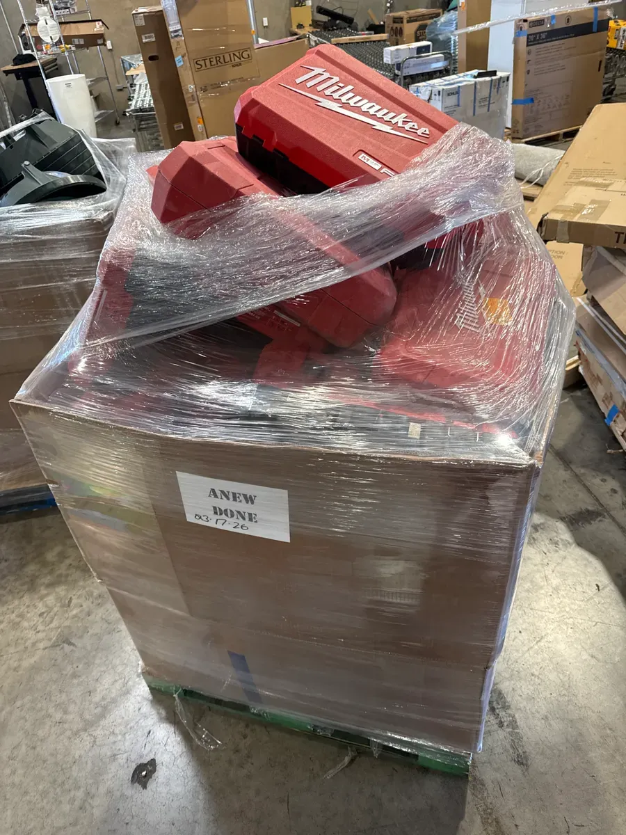 Pallet of empty Milwaukee Tool Boxes  - image 1