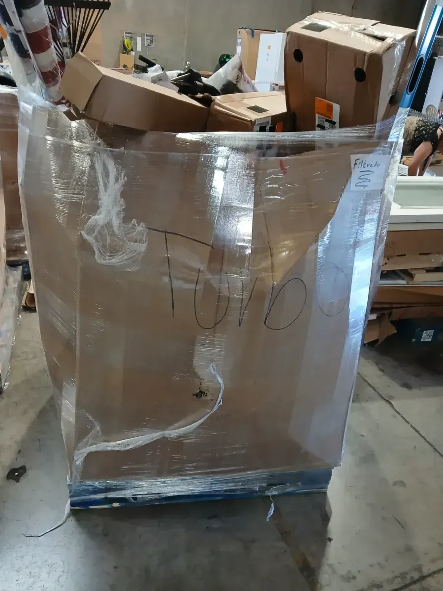 Pallet of Mixed General Merchandise with Tiki Torches and Tools - image 2