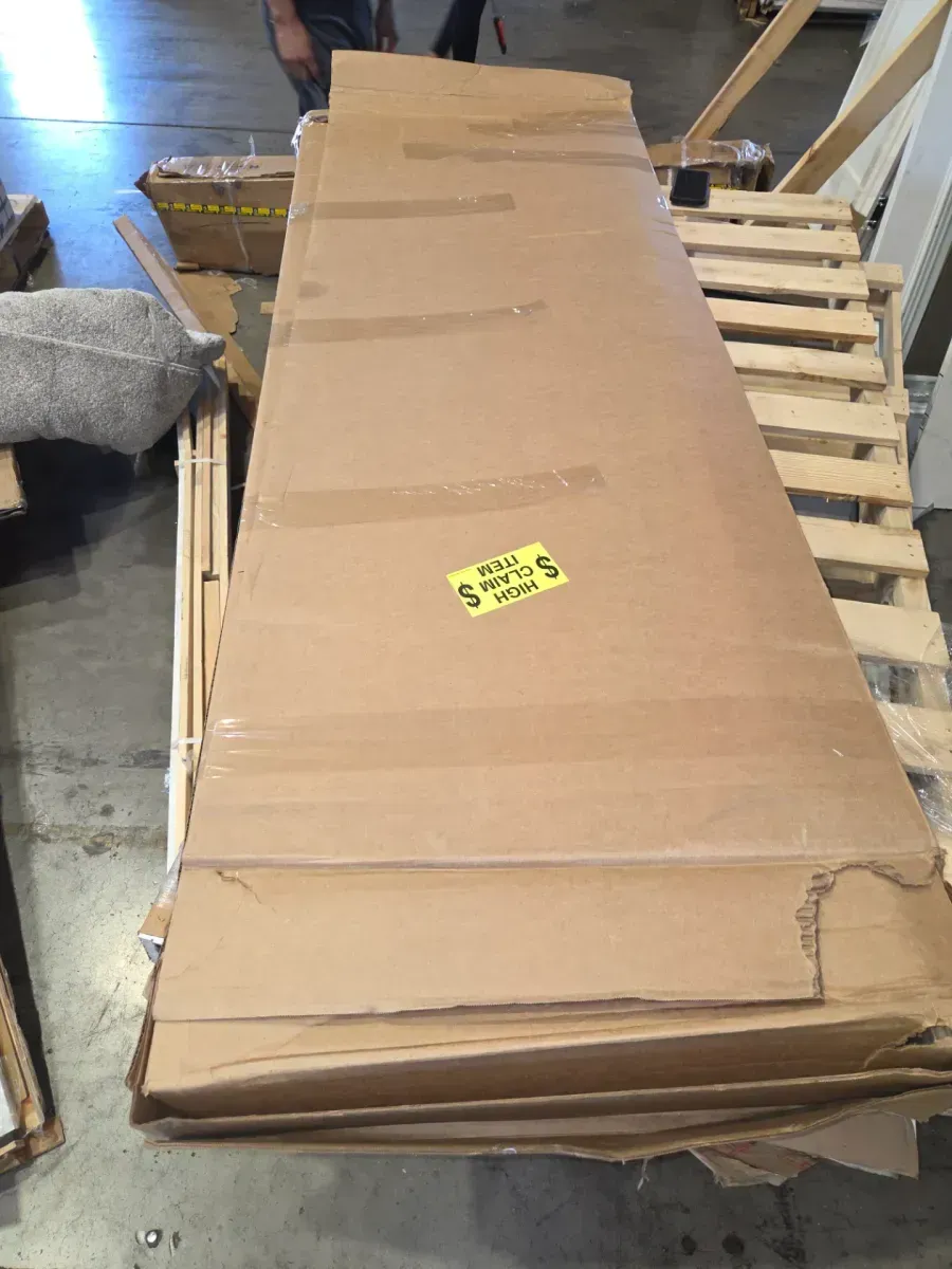 32 in. x 80 in. 10-Lite French Unfinished Pine Right Hand Solid Core Wood Single Prehung Interior Door with Bronze Hinge - image 4