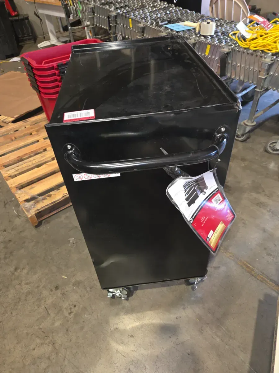 Tool Storage 27 in. W x 18 in. D 5-Drawer Gloss Black Rolling Tool Cabinet - image 3