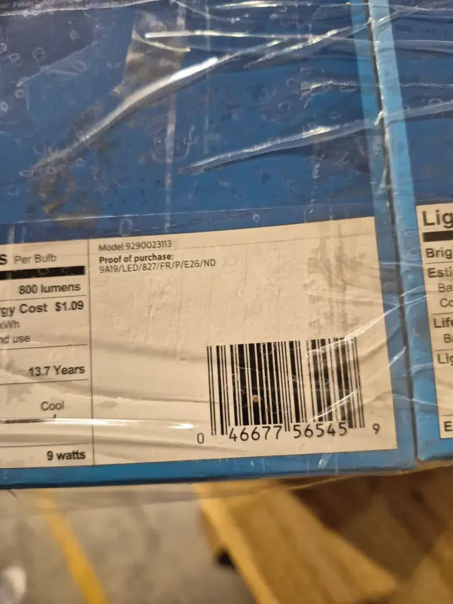 60-Watt Equivalent A19 Non-Dimmable E26 LED Light Bulb With EyeComfort Technology Daylight 5000K (10-Pack) - image 2