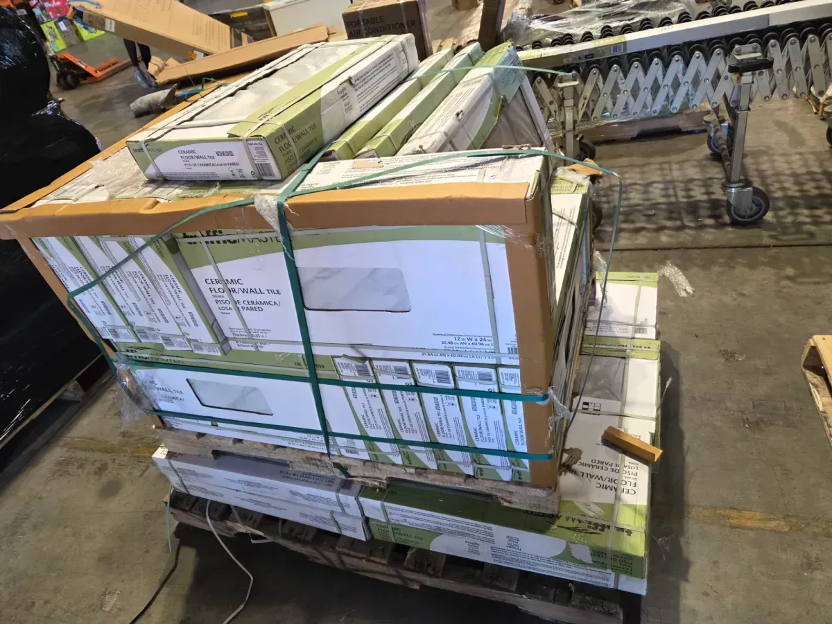 *** case of 36 (512sq. ft. /CaseStrata 12 in. x 24 in. Matte Ceramic Marble Look Floor and Wall Tile (16 sq. ft. /Case) - image 3