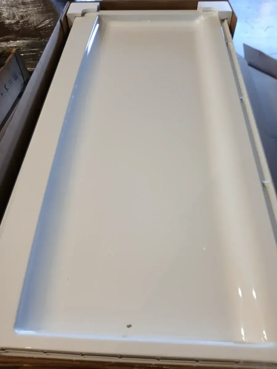 There are 8 pieces of bathroom floor and wall tile; they are in very good condition. - image 7