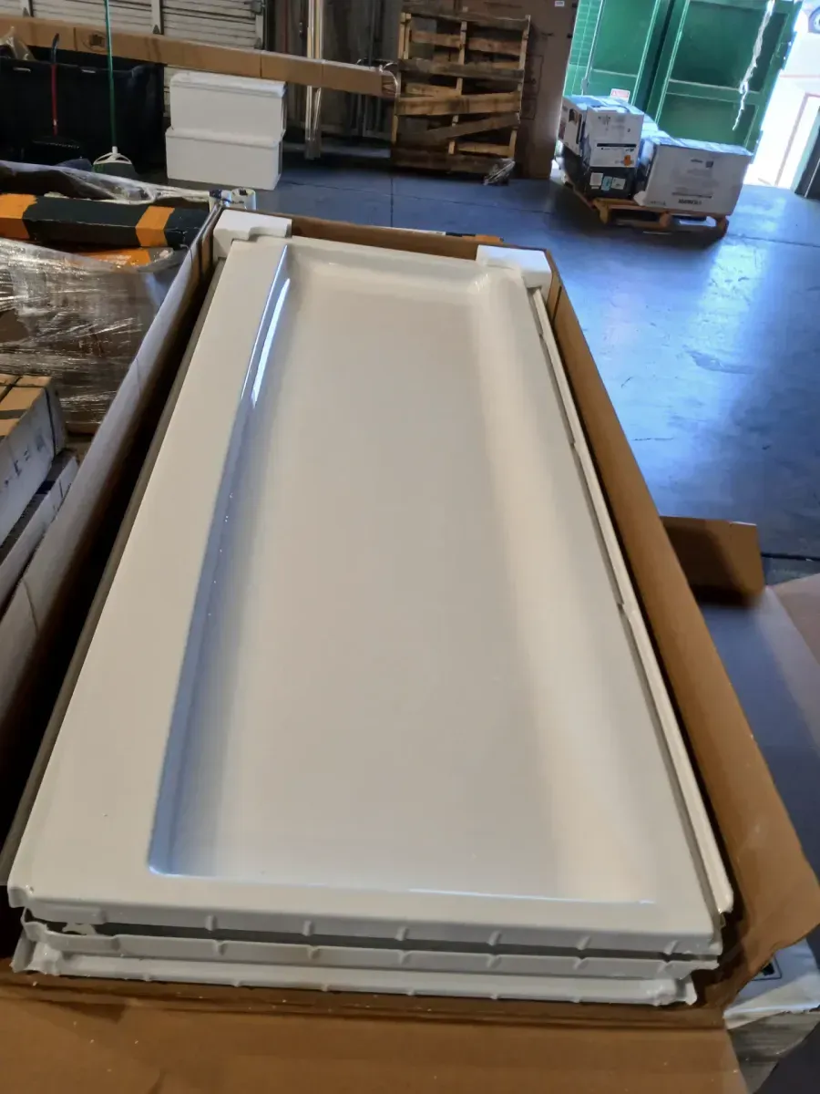 There are 8 pieces of bathroom floor and wall tile; they are in very good condition. - image 10