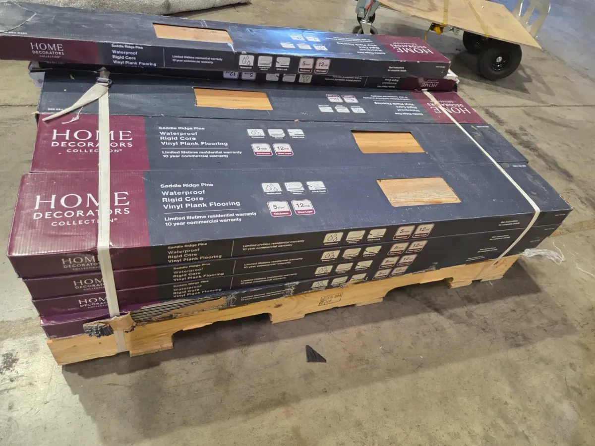 ***case of 18(427.86 sq. ft./Case) Saddle Ridge 12 MIL x 7 in. W x 48 in. L Waterproof Click Lock Luxury Vinyl Plank Flooring (23.77 sq. ft./Case) - image 4