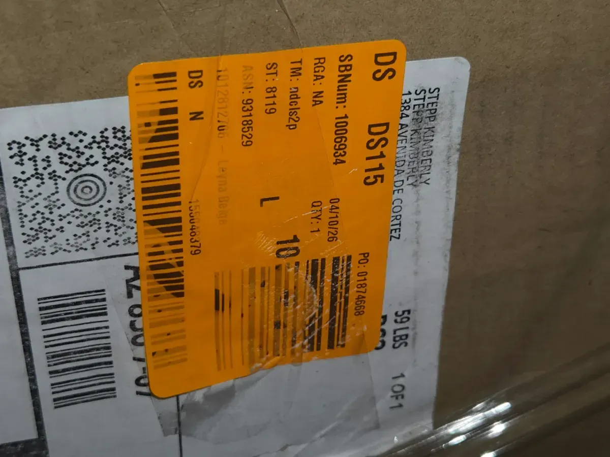 Leyna Beige Faux Shagreen 29.9 in. Accent Cabinet - image 7