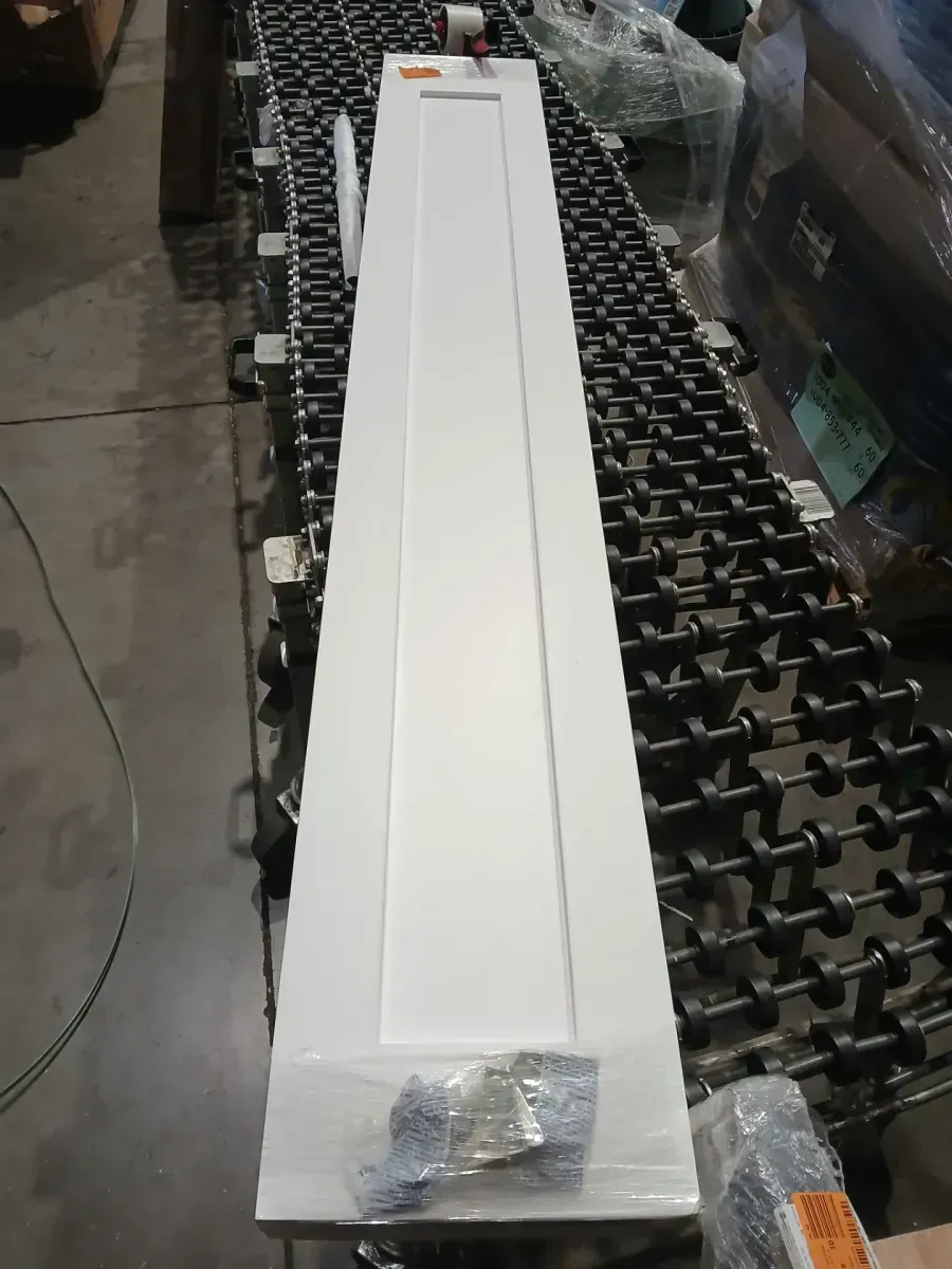 24 in. x 80 in. Shaker 1-Panel Solid Core Primed Wood MDF Interior Bifold Door with Hardware - image 4