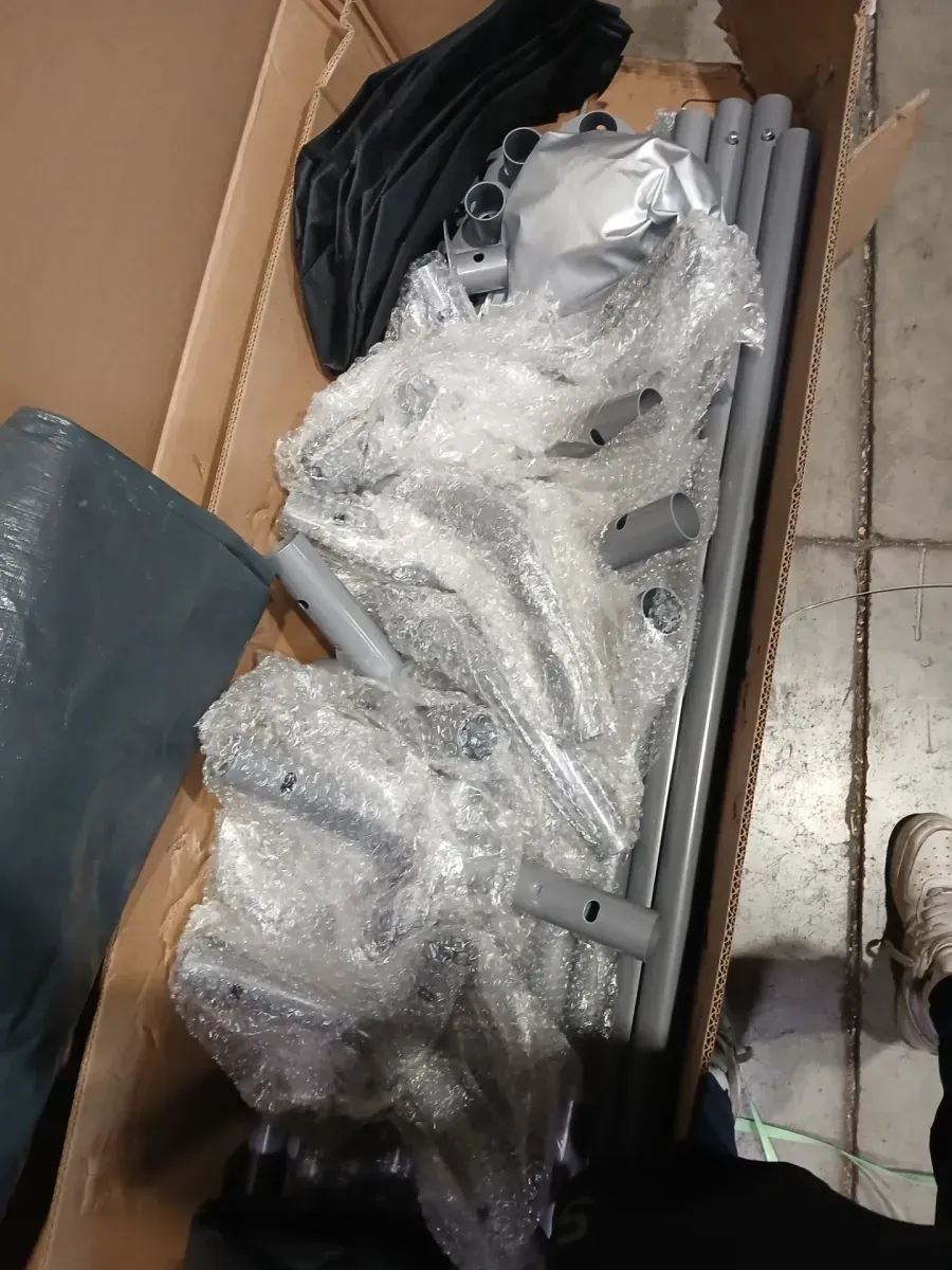 Walsunny Carport, 78x15x10 in  ft Heavy Duty Carport Canopy with Roll-up Windows, Portable Garage with Removable Sidewalls & Doors, Car Canopy with All-Season Tarp for Car, Truck, Boat - image 2