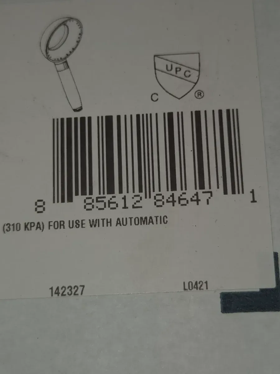 Statement VES 1-Spray Patterns with 1.5 GPM 6 in. Wall Mount Handheld Shower Head in Polished Chrome - image 5