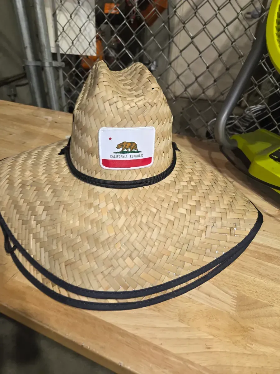 ***Pack of 2***California Republic Straw Sun Hat - image 1