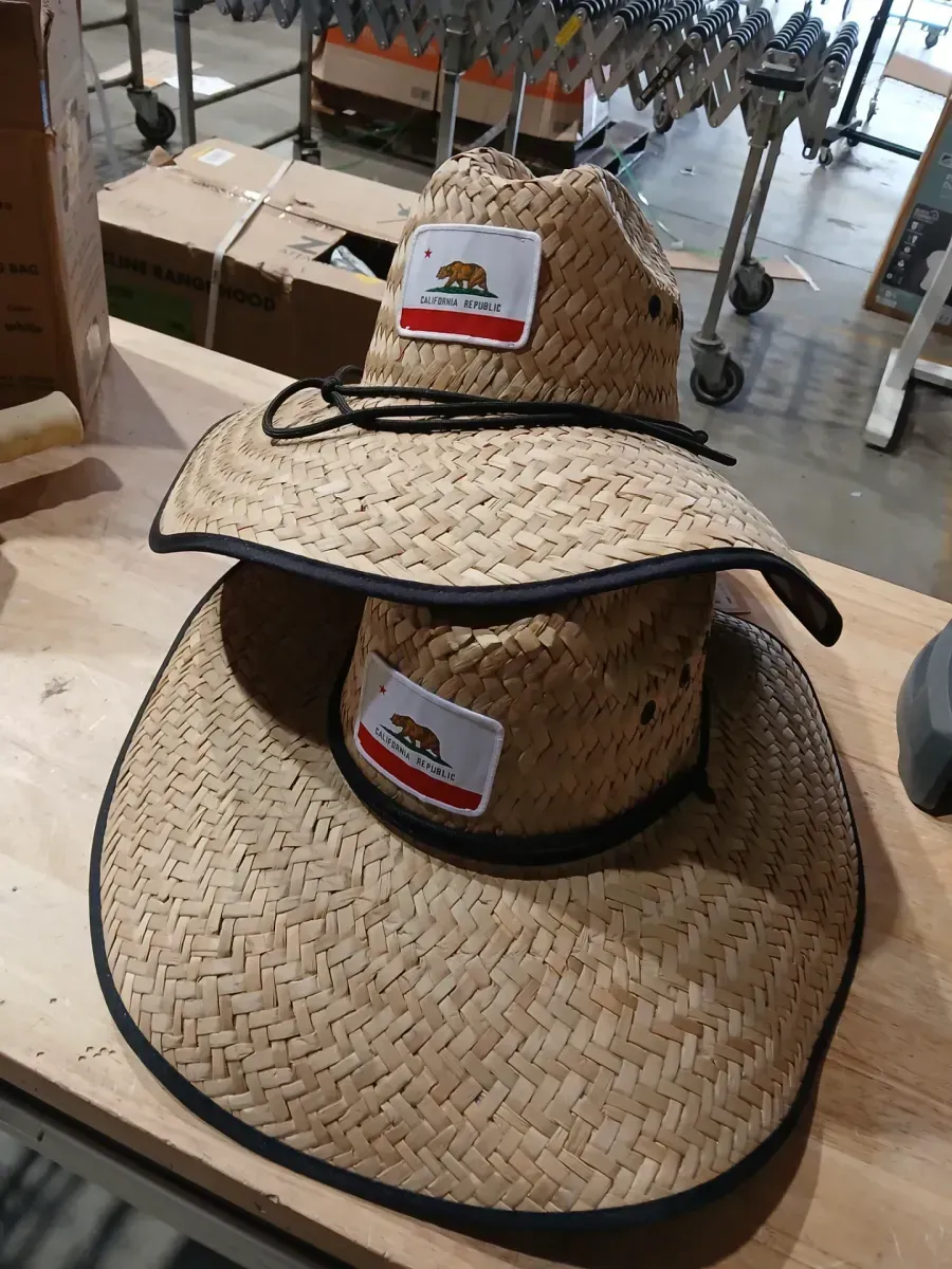 ***Pack of 2***California Republic Straw Sun Hat - image 3
