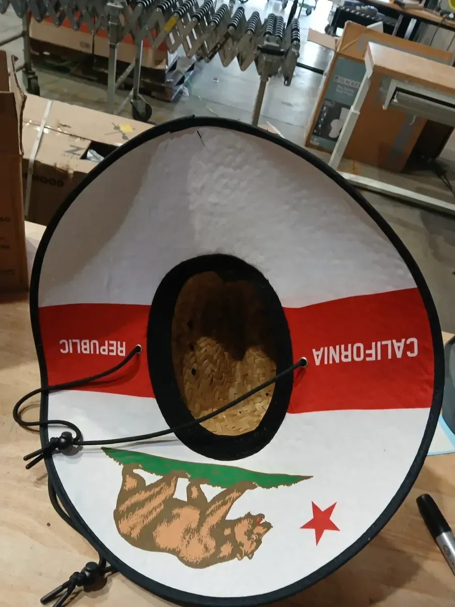 ***Pack of 2***California Republic Straw Sun Hat - image 4