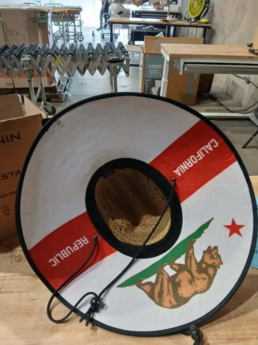 ***Pack of 2***California Republic Straw Sun Hat - image 3