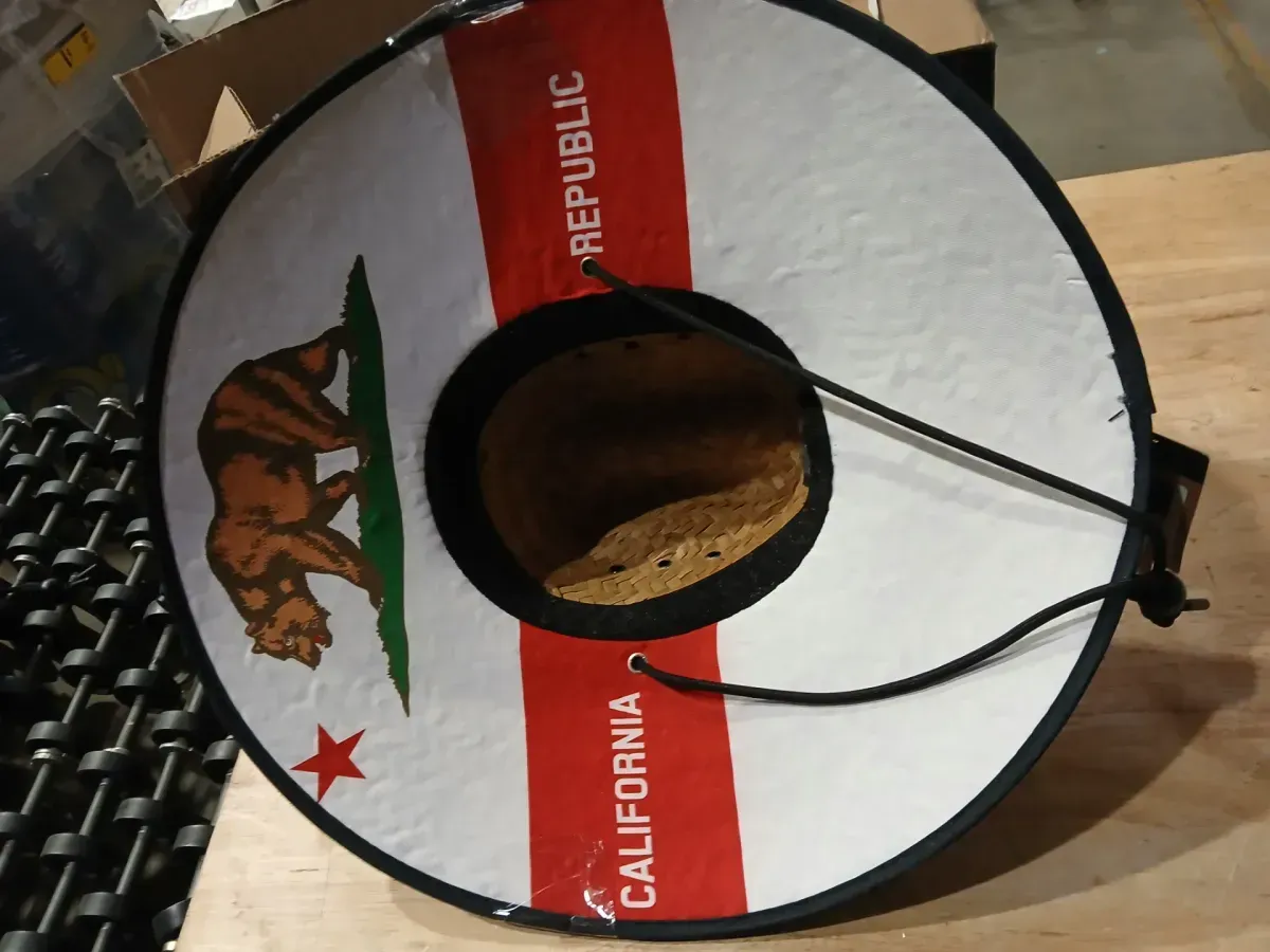 ***Pack of 2***California Republic Straw Sun Hat - image 3