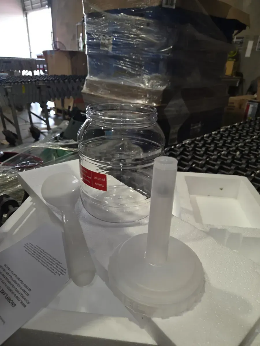 375 lbs./24h Commercial Snowflake Ice Machine 6000 oz./24 H Silver Snow Cone Machine Ice Shaver with Touchpad Controls - image 2