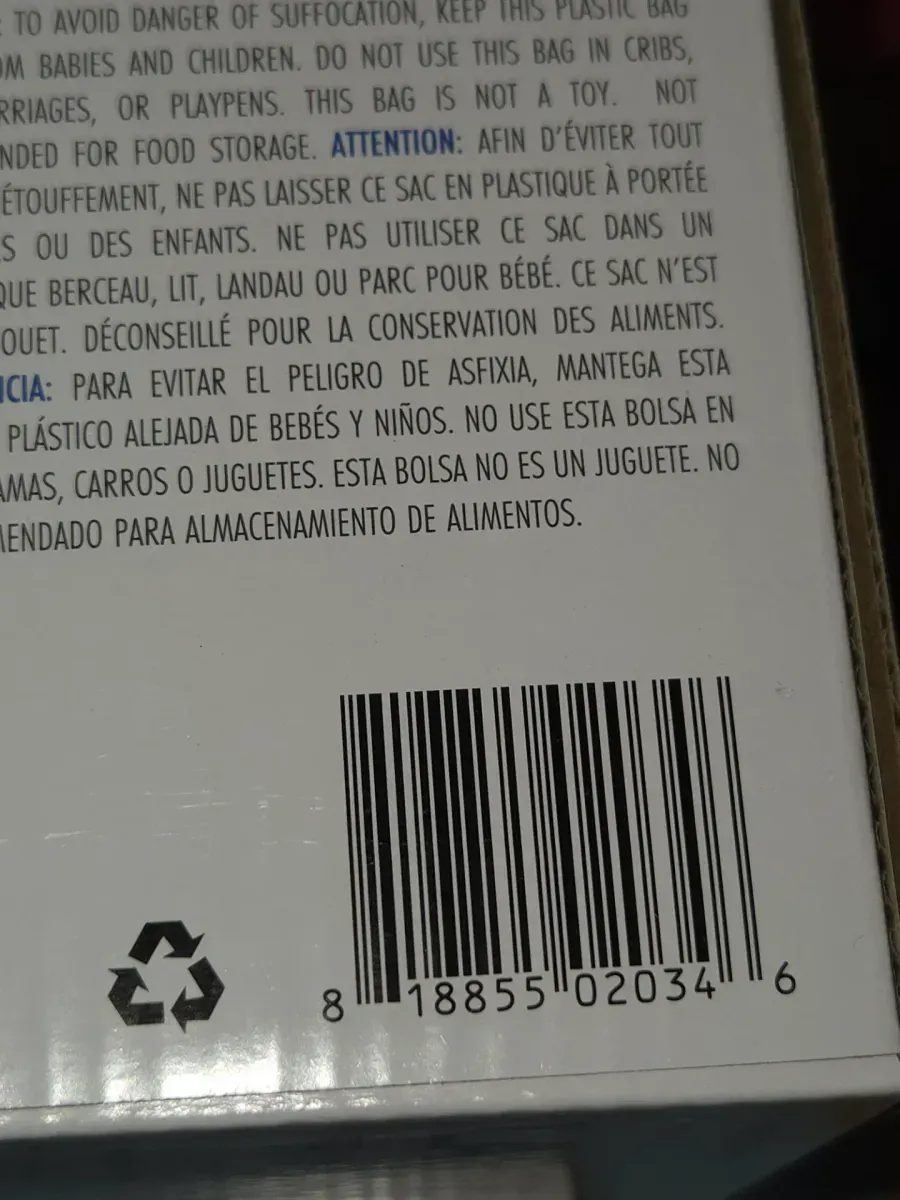 *** Pack of 2 *** 21 Gal. Large Kitchen Drawstring Closure Trash Bags (45-Count) - image 3