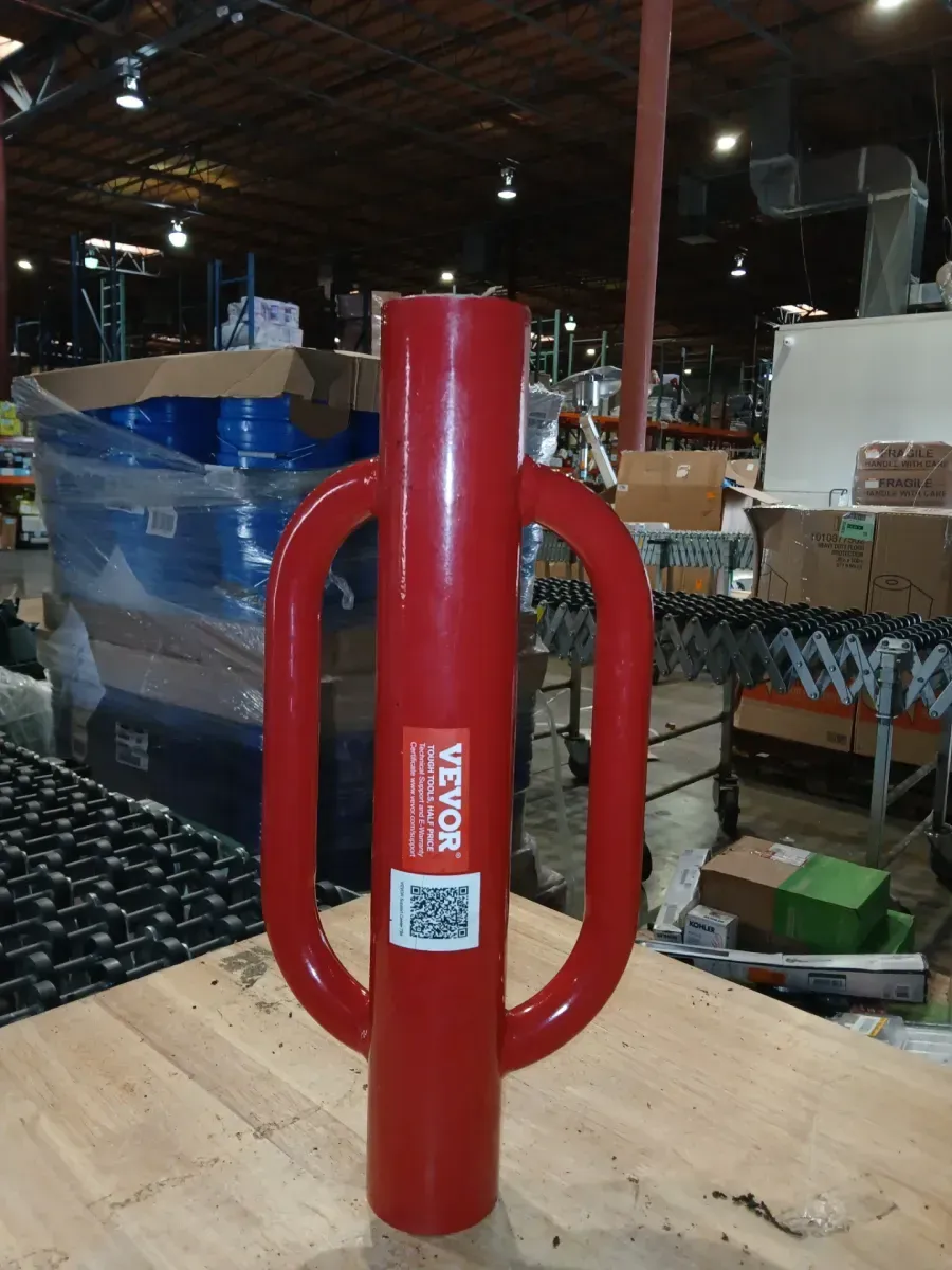 VEVOR Conductor de Poste de Cerca con Asas, Pomera de Poste en T de Diámetro Interior de 4-11 Pulgadas, Conductor de Poste de Acero Resistente para Instalación de Cerca - image 3