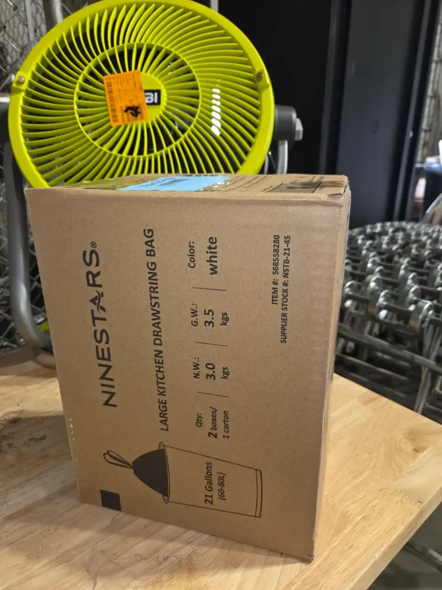 *** Pack of 2 *** 21 Gal. Large Kitchen Drawstring Closure Trash Bags (45-Count) - image 4