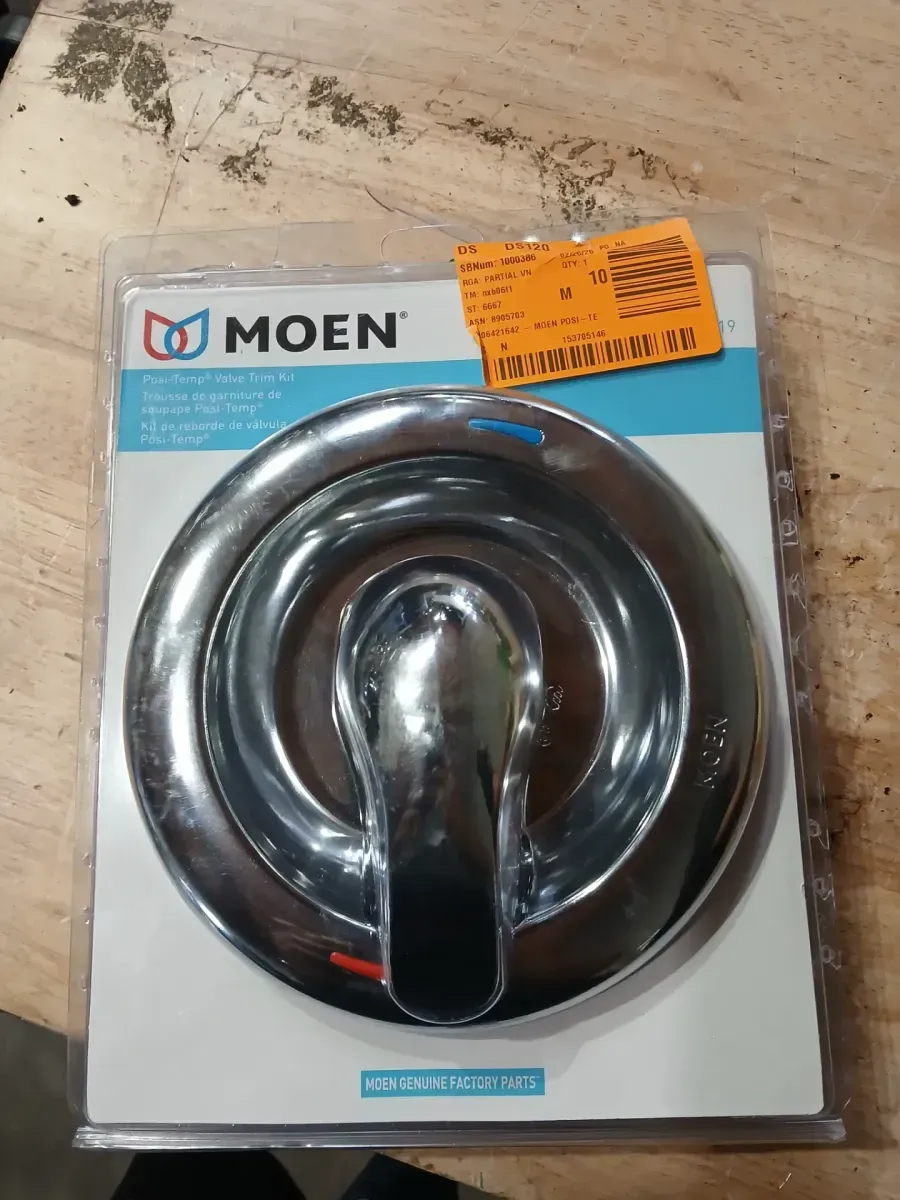 Moen Posi-Temp Tub Shower Valve Trim Kit Chrome 181119 - image 2