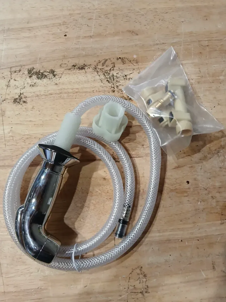 Universal Kitchen Faucet Side Spray in Chrome - image 5