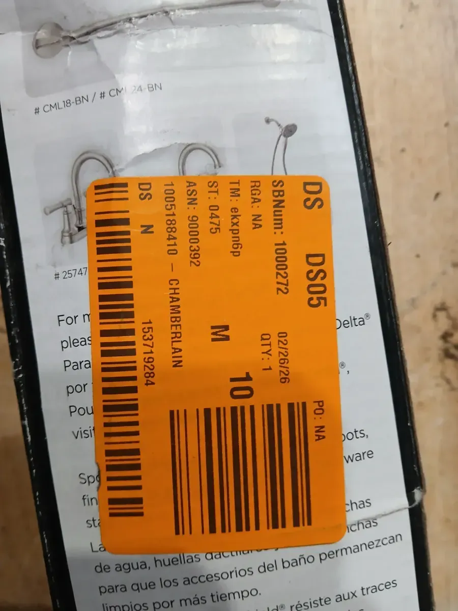 Chamberlain 24 in. Wall Mount Towel Bar Bath Hardware Accessory in Brushed Nickel - image 3